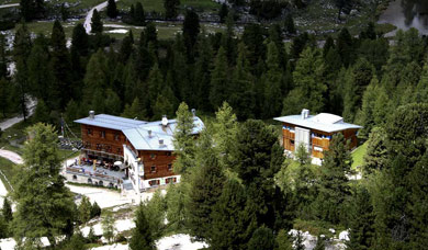 Fanes Berghütte in St. Vigil