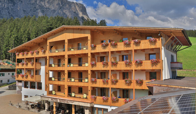 Weisse Wochen im Hotel Serena in Abtei / Badia in Alta Badia.