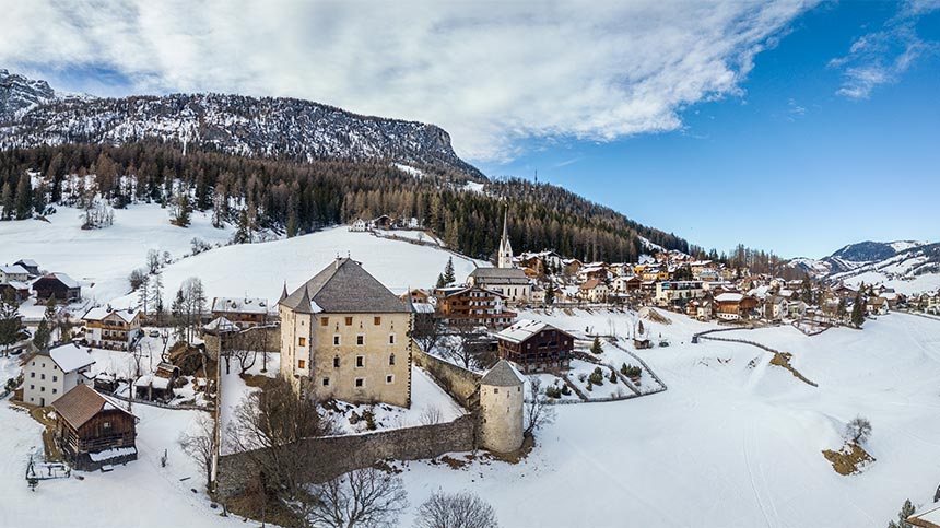 La Villa in inverno